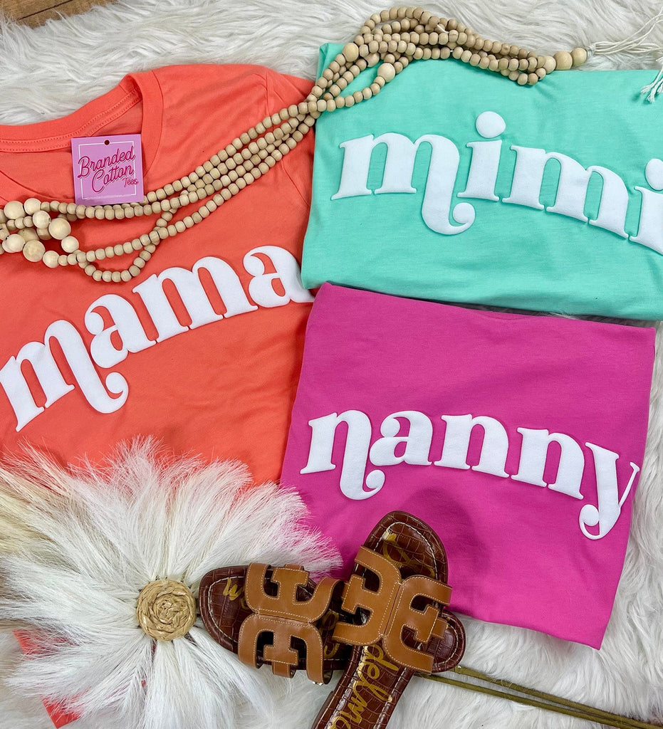 Mama PUFF Pink {CUSTOMIZABLE!}